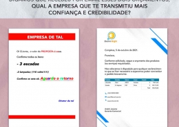 Como você envia um documento para o seu cliente?