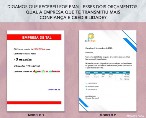 Como você envia um documento para o seu cliente?