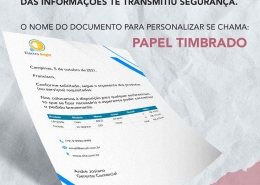 Como você envia um documento para o seu cliente?